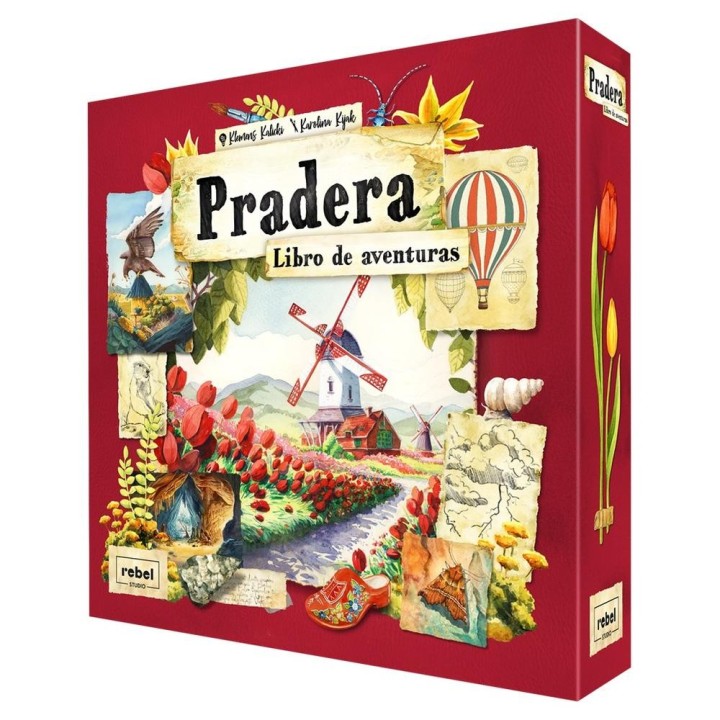 juegos juego de mesa pradera: libro de aventuras