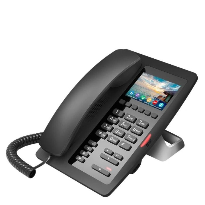 fanvil h5 hotel telefono ip, con poe, wifi 2.4g ne