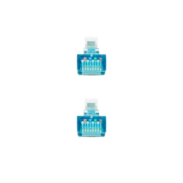 nanocable latiguillo cat. 7 lszh/sftp 1m blanco