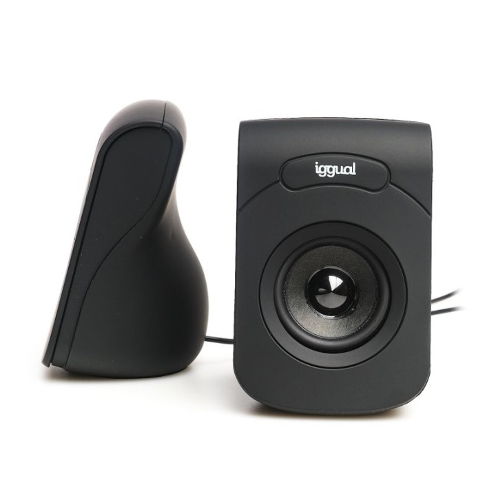 iggual altavoces 2.0 6w mini-jack + usb