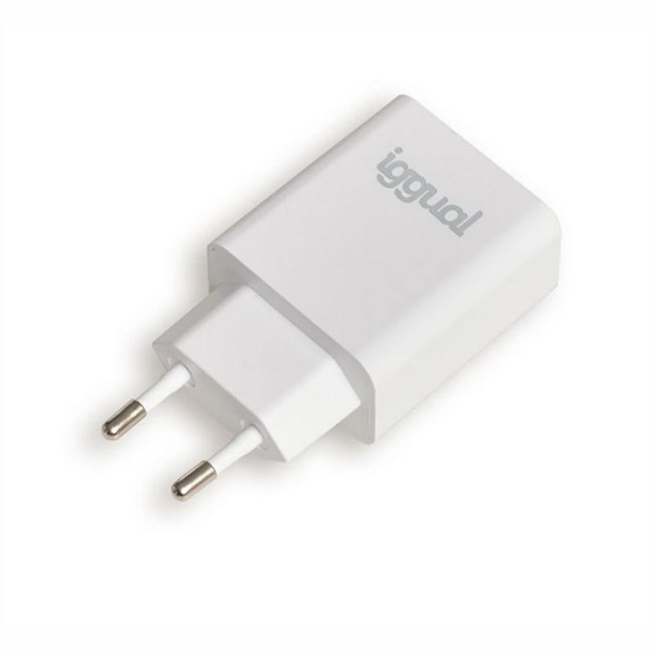 iggual cargador rapido de pared usb pd tipo c 20w