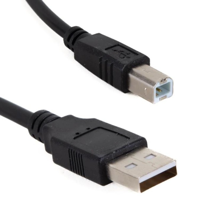 iggual cable usb-a usb-b lector codigos 1d bt wifi