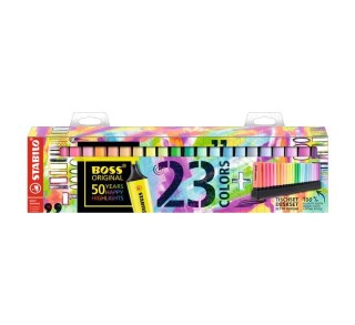peana 23 marcador fluor stabilo boss