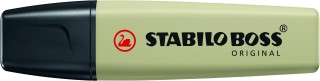 marcador stabilo boss nature verde barro