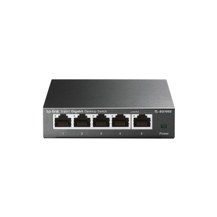 tp-link tp-link tl-sg105s no administrado l2 gigabit ethernet (10/100/1000) negro