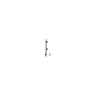 soporte mesa aisens giratorio e inclinable 2 monitor/tv 9kg 17-32