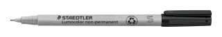 rot. staedtler lumocolor non-perm 0.4mm ne