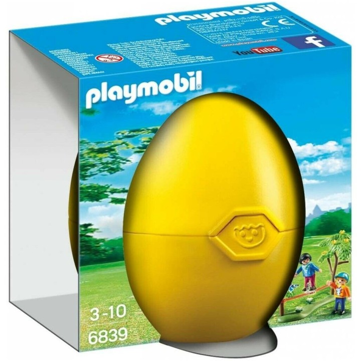 playmobil playmobil huevo de pascua ni?os equilibristas