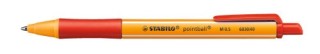 stabilo stabilo pointball rojo boligrafo de punta retractil con pulsador 1 pieza(s)