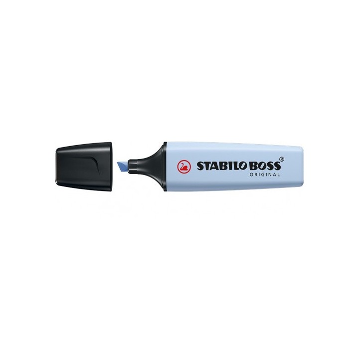 stabilo marcador fluorescente boss pastel azul nublado stabilo 70/111