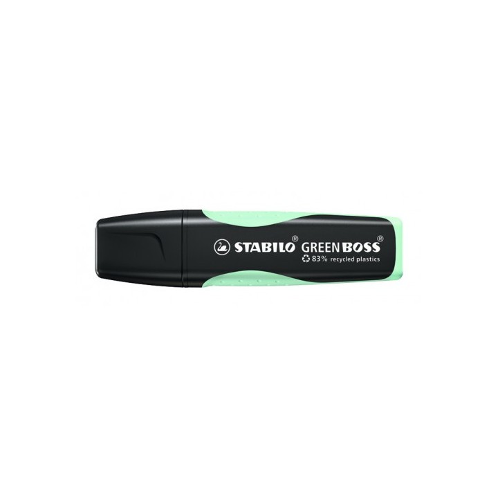stabilo marcador fluorescente green boss pastel pizca de menta stabilo 6070/116