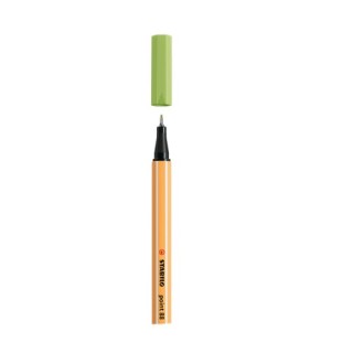 stabilo rotulador punta fina point 88 0.4mm pistacho stabilo 88/34