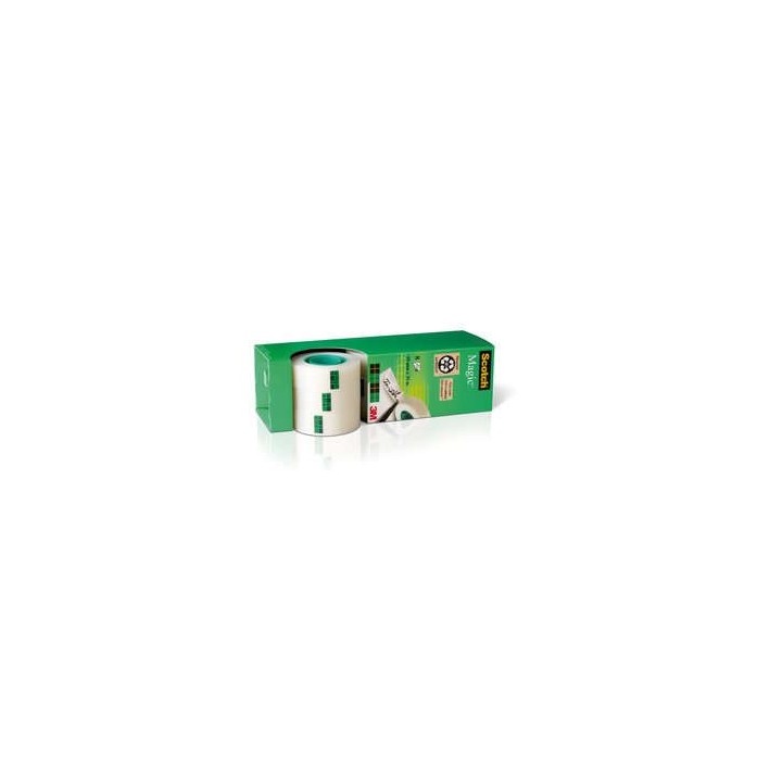 scotch pack 7+1 rollos cinta invisible 19mm x 33m magic810pck8 scoth 7100026960