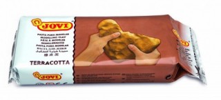 jovi pastilla pasta modelar air dry endurecible al aire 1000 g terracotta jovi 89