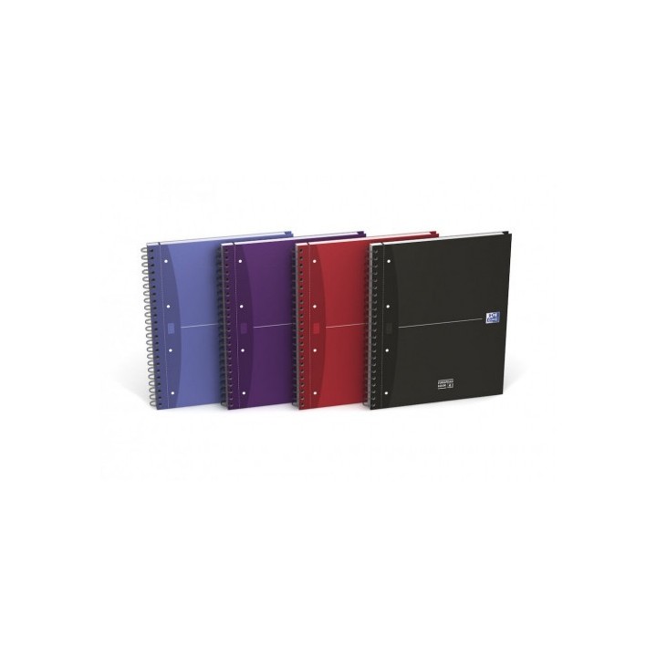 oxford cuaderno europeanbook 4 tapa extradura a4+ 120 hojas 5x5 colores surtidos essentials oxford 1