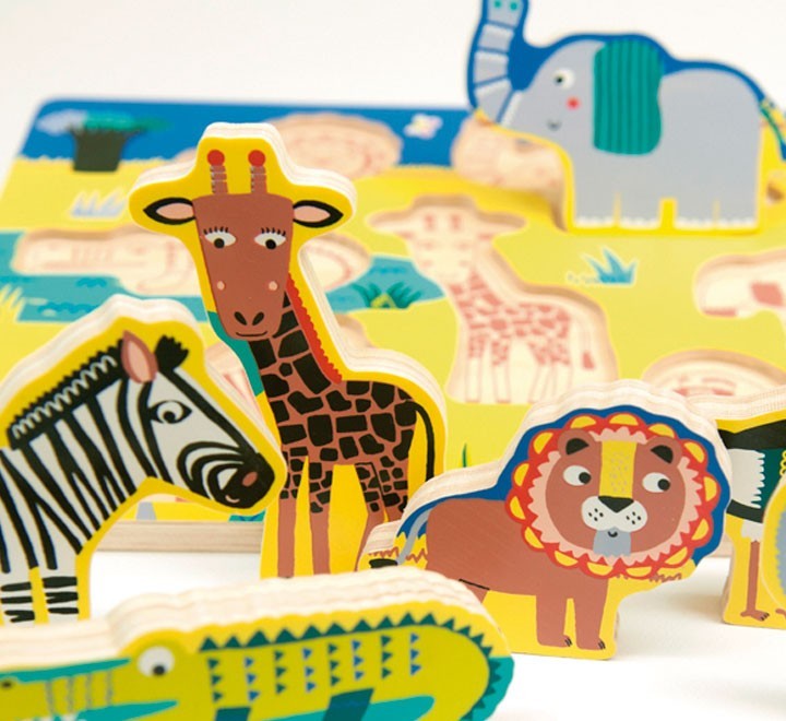 (desc.) puzzle 7 pz andreu toys jungla