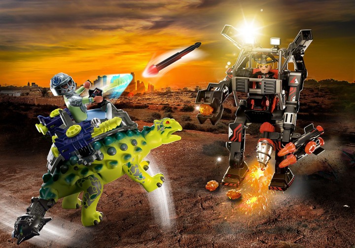 playmobil playmobil saichania: defensa del luchador