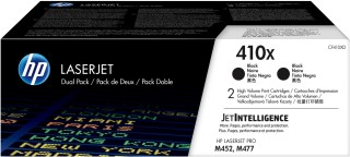 hp pack toner hp laserjet 410x alta capacidad 2 uds cf410xd