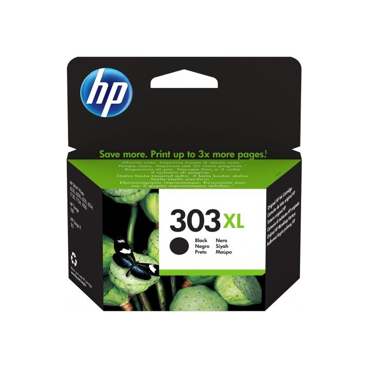 hp 303xl cartucho de tinta hp303xl negro (t6n04ae)