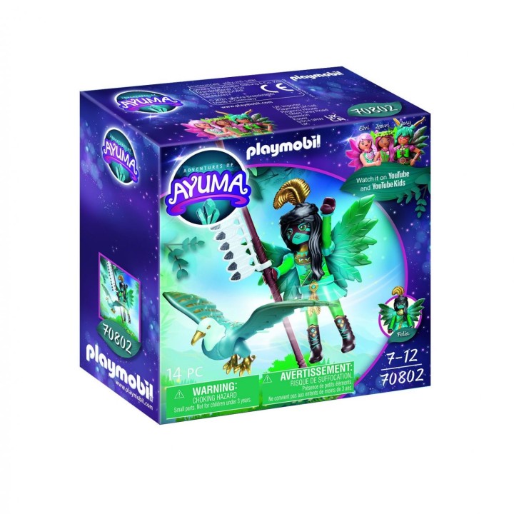 playmobil playmobil knight fairy con animal del alma