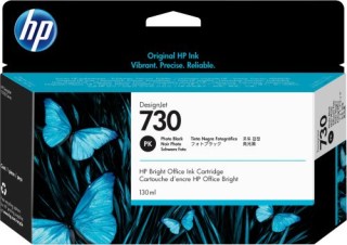 hp cartucho de tinta designjet 730 negro fotografico de 130 ml