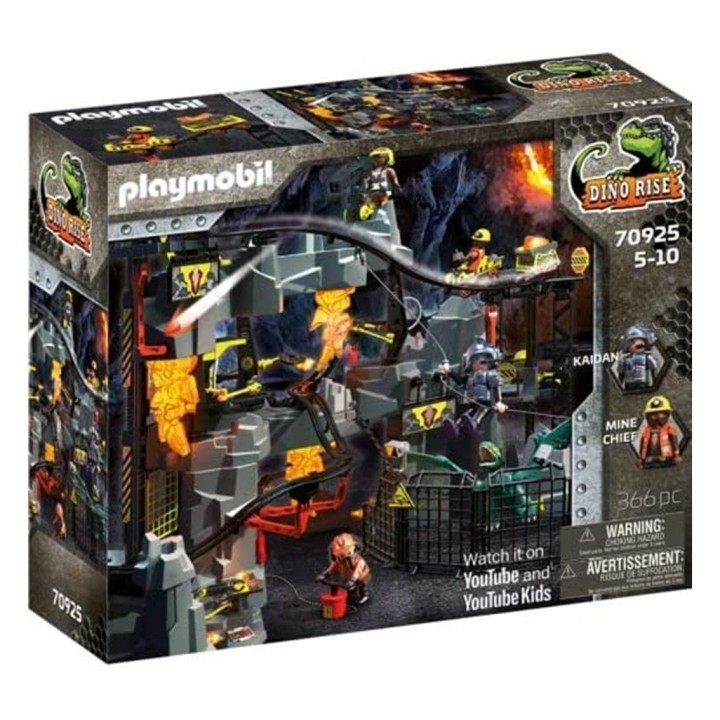 playmobil playmobil dino rise dino mine