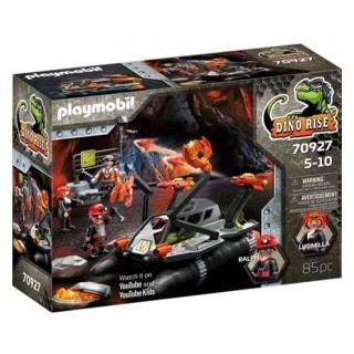 playmobil playmobil dino rise comet corp. taladro de demolicion