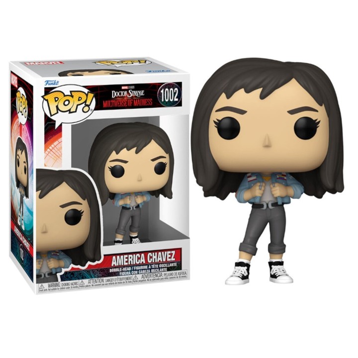 funko funko pop doctor strange multiverso de la locura america chavez 60920