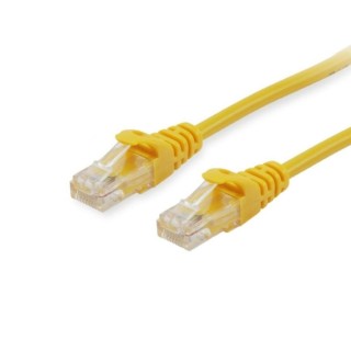 equip cable de red equip latiguillo rj45 u - utp cat6a 5m amarillo