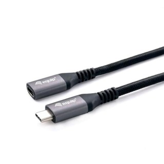 equip cable alargo usb tipo c equip 4k macho - hembra 1m