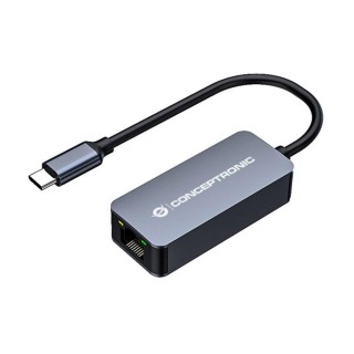 conceptronic adaptador usb tipo c a rj45 conceptronic macho - hembra