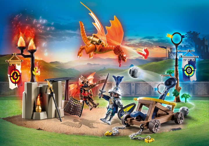 playmobil playmobil novelmore vs burnham raiders -  zona de batalla