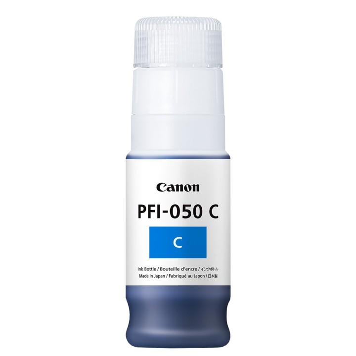 canon cartucho tinta canon pfi - 050c tc - 20 cian 70ml