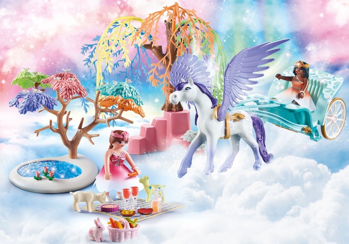playmobil playmobil p?cnic con carruaje pegaso