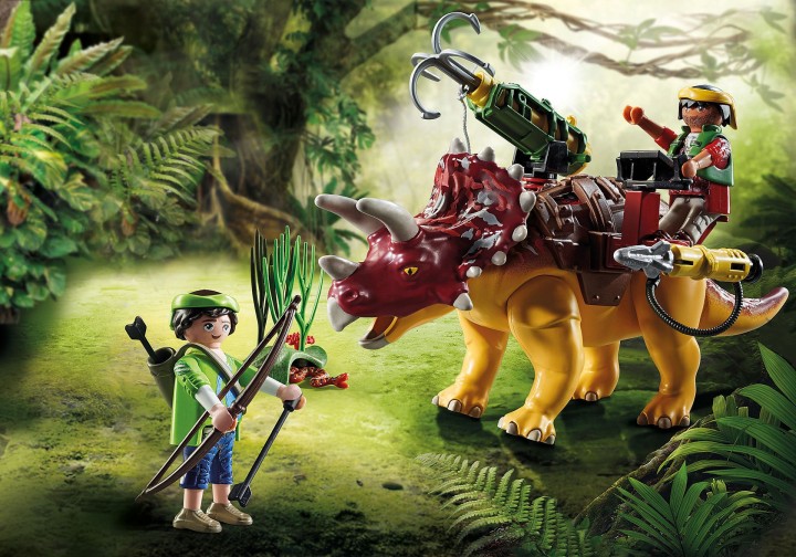 playmobil playmobil triceratops