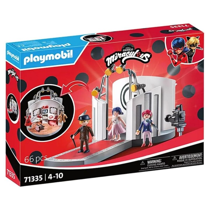 playmobil playmobil miracoulous: desfile de moda en paris