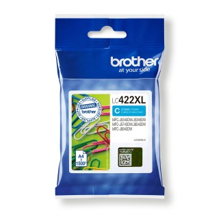 brother cartucho tinta brother lc422xlc cian 1500 paginas