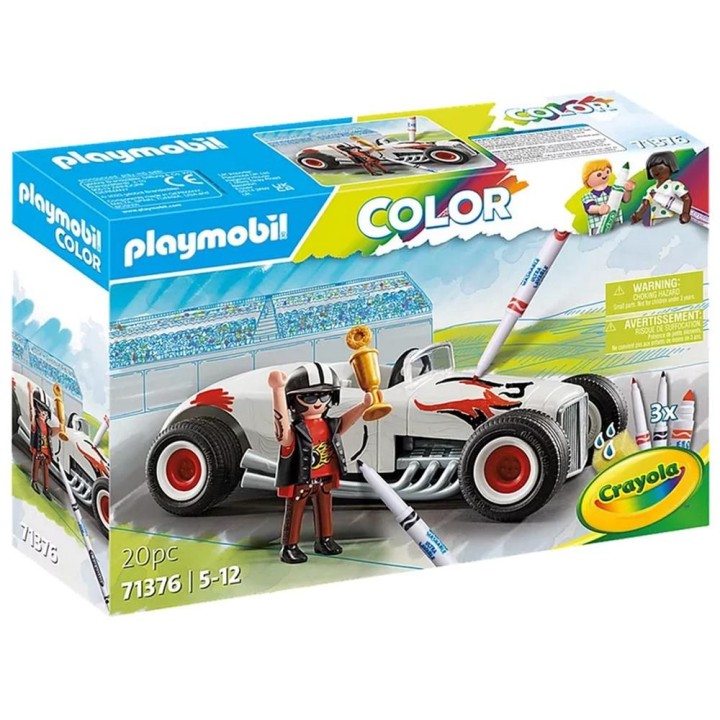 playmobil playmobil color hot rod
