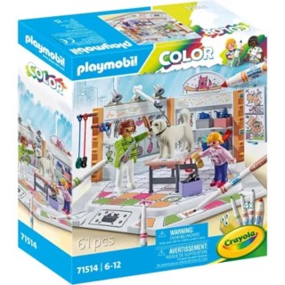 playmobil playmobil salon canino