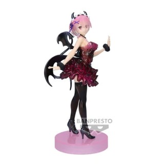 banpresto figura banpresto re: zero starting life in another world espresto clear & drssey ram speci