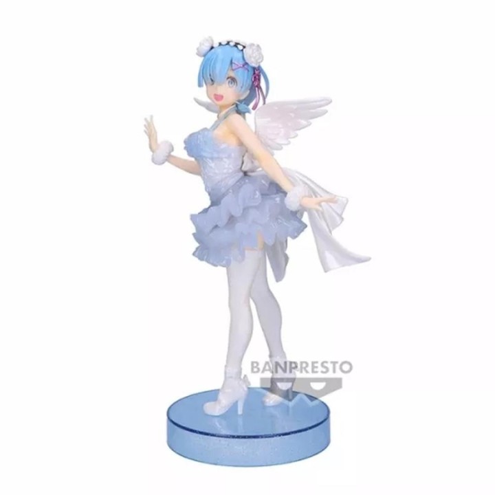banpresto figura banpresto re: zero starting life in another world espresto clear & drssey rem speci
