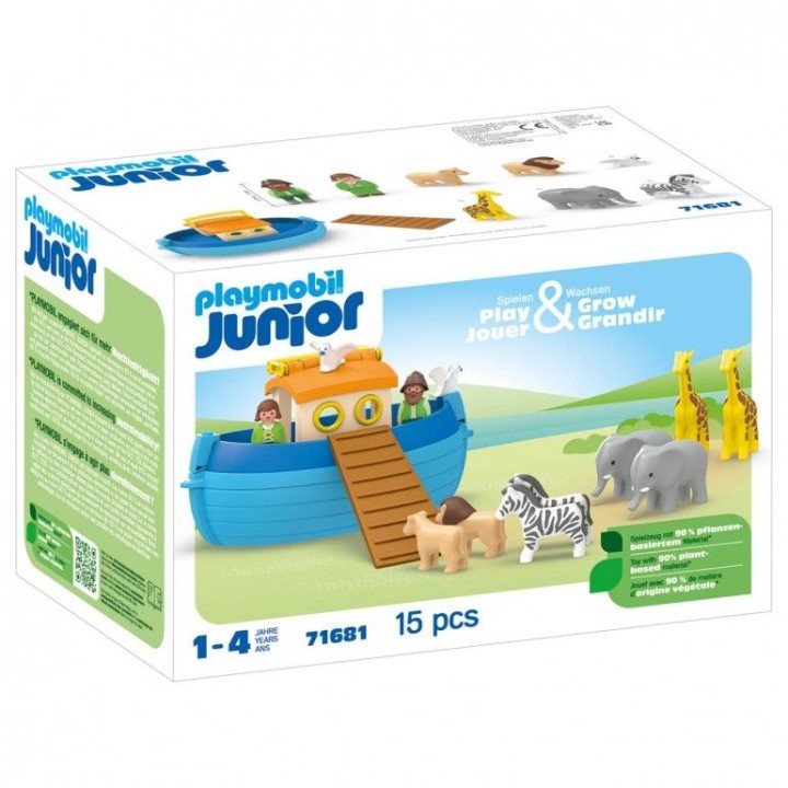playmobil playmobil junior arca de no? malet?n