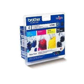 brother multipack brother lc980valpb dcp145 -  195c -  165c -  375cw -  mfc250c -  255cw -  290c -