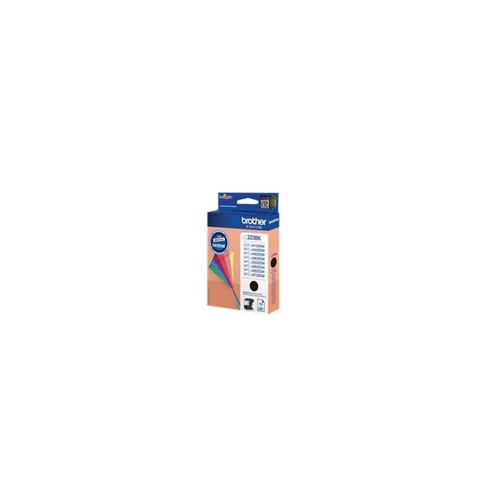 brother cartucho tinta brother lc223bkbp negro 550 paginas dcp4120dw -  mfcj4420dw -  mfcj4620dw -