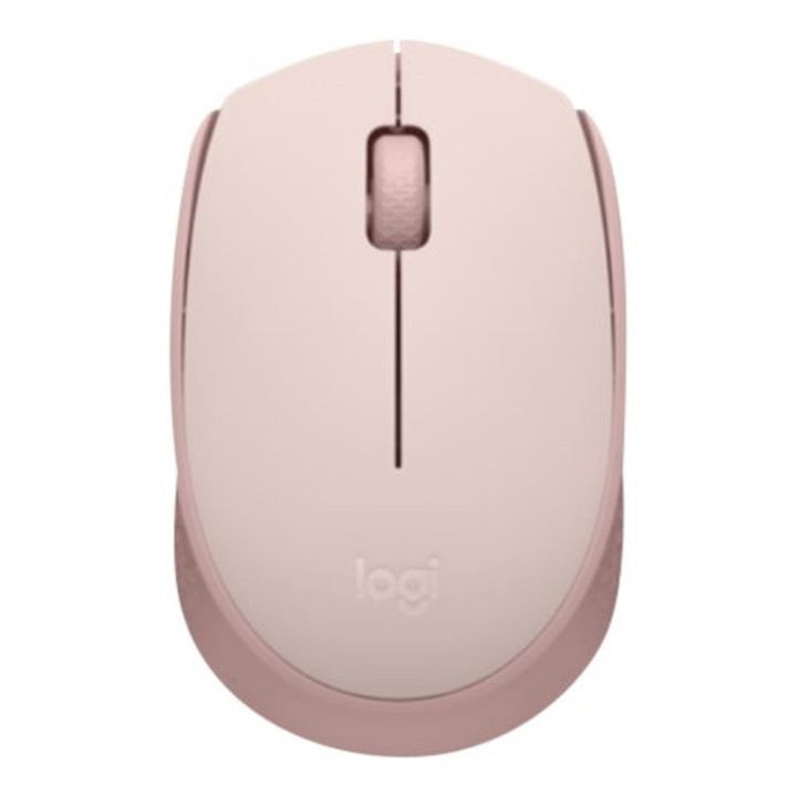 logitech mouse raton logitech m171 optico wireless inalambrico rosa
