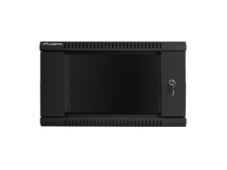 lanberg armario rack lanberg 6u 600x450x368 auto ensamblado 19pulgadas hasta 60 kg negro