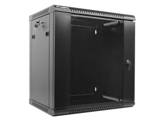 lanberg armario lanberg mural rack 19pulgadas 12u - 600x450 flat pack v2 negro