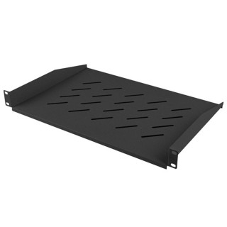 lanberg bandeja lanberg ak - 1008 - b para armario rack de 19 1u 483x315mm hasta 25kg