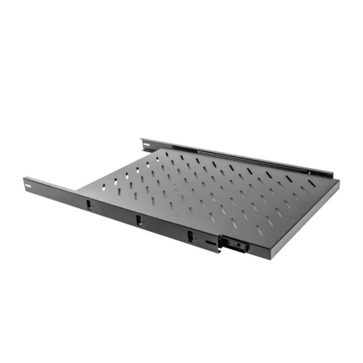 lanberg bandeja lanberg deslizante 1u 465x750mm hasta 60kg rack 19pulgadas negro