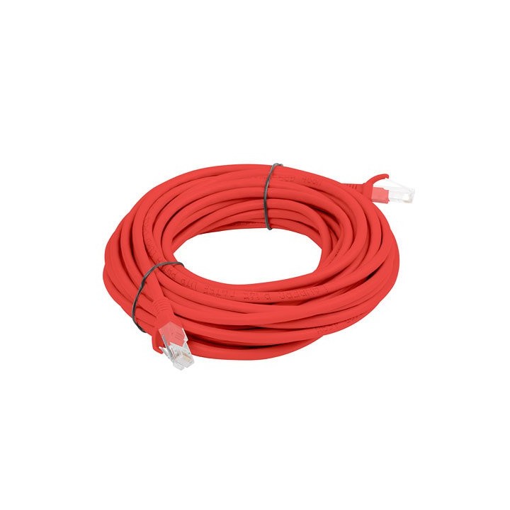 lanberg latiguillo lanberg cat.6 utp 5m rojo
